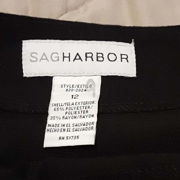 Black flared pencil skirt - Picture 3 of 4